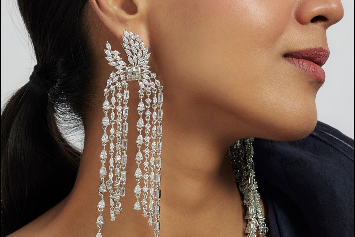 Sparkle Like a Disco Ball: Embrace the Diamante Accent Earrings Craze